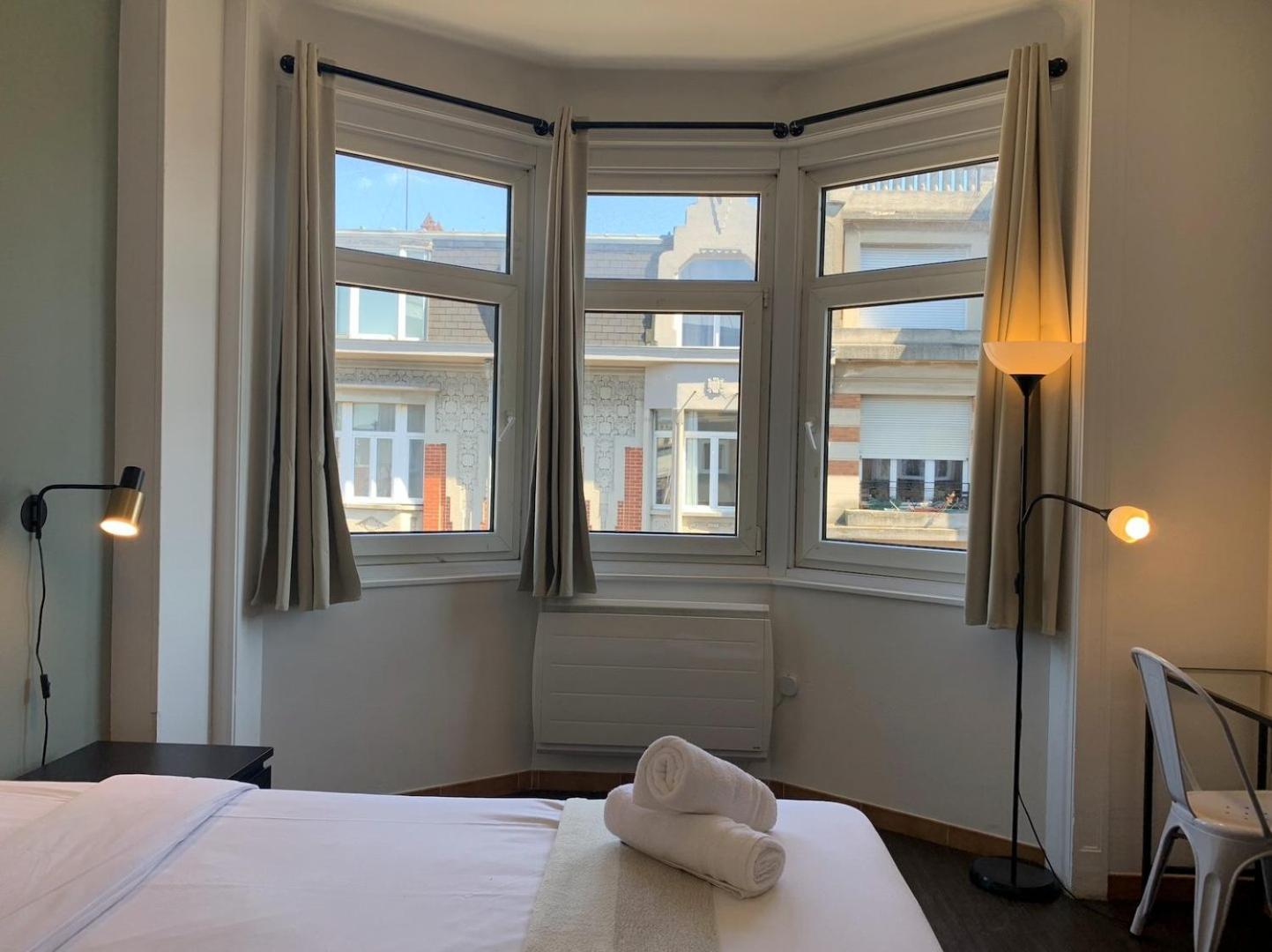 Appartement 2 Chambres Avec Parking, Proche Metro Lille Luaran gambar